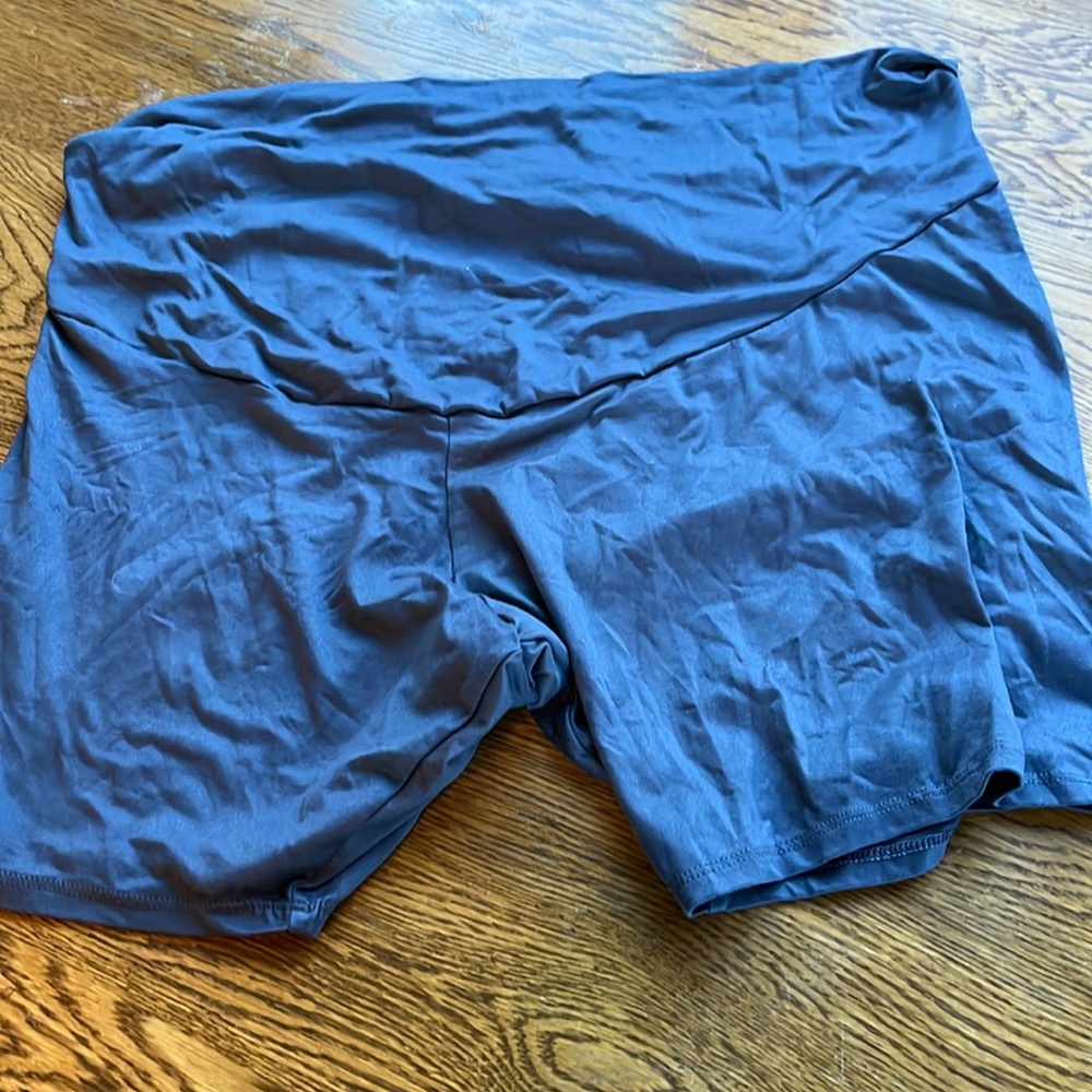 Grey athletic shorts